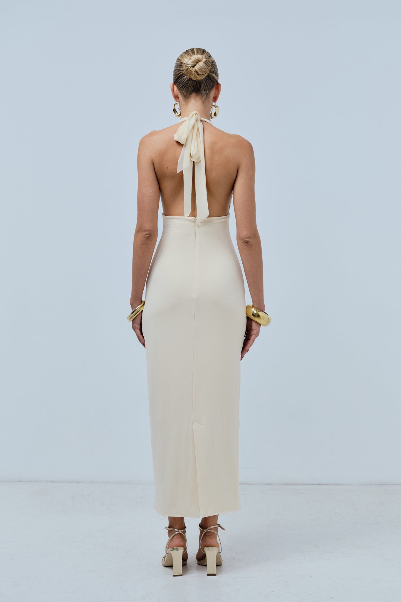 Halter Midi Dress