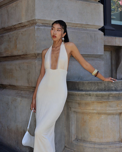 Halter Midi Dress